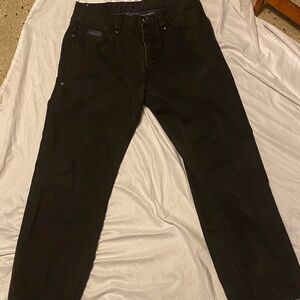 Coogi Jean Men 36X34 Dark Denim VTG Y2K Purple Crown JNCO Style Hip Hop